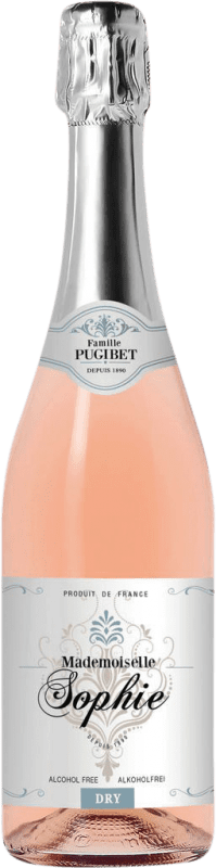 18,95 € Бесплатная доставка | Розовое игристое Domaine Pugibet Mademoiselle Sophie