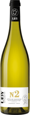 Domaine Uby Nº 2 Chardonnay Chenin Vin de Pays Côtes de Gascogne 75 cl