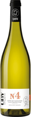 Domaine Uby Nº 4 Gros Petit Manseng Sweet 甘い Vin de Pays Côtes de Gascogne 75 cl