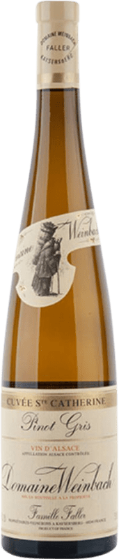 Envio grátis | Vinho Branco Domaine Weinbach Sainte Catherine Cuvée A.O.C. Alsace Alsácia França Pinot Cinzento 75 cl