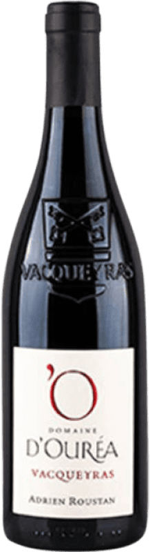 Free Shipping | Red wine d'Ouréa Rouge A.O.C. Vacqueyras Rhône France Grenache, Carignan, Cinsault 75 cl