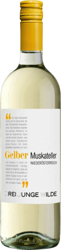 7,95 € | Weißwein Drei Junge Wilde Gelber Muskateller I.G. Burgenland Burgenland Österreich Muskat 75 cl