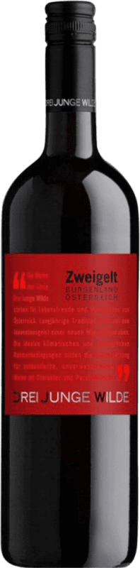 9,95 € Бесплатная доставка | Красное вино Drei Junge Wilde I.G. Burgenland