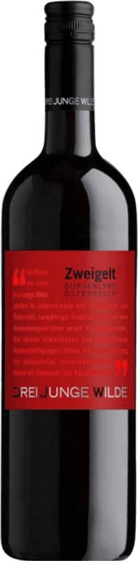 Free Shipping | Red wine Drei Junge Wilde I.G. Burgenland Burgenland Austria Zweigelt 75 cl