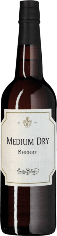 14,95 € | Verstärkter Wein Emilio Hidalgo Sherry Medium Dry Halbtrocken Halbsüß D.O. Jerez-Xérès-Sherry Andalusien Spanien 75 cl