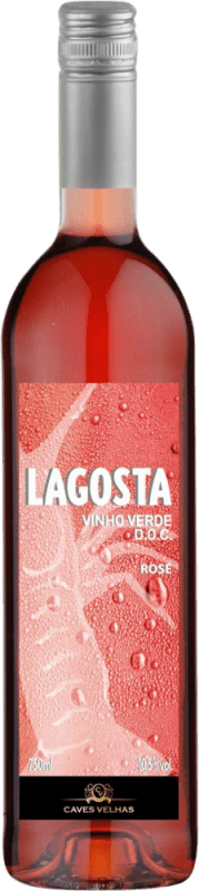 送料無料 | ロゼワイン Enoport Lagosta Rosé I.G. Vinho Verde ビンホベルデ ポルトガル Tinta Roriz, Jaén, Castelão 75 cl