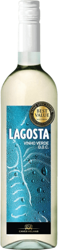 Envio grátis | Vinho branco Enoport Lagosta I.G. Vinho Verde Vinho Verde Portugal Loureiro, Treixadura, Arinto, Azal 75 cl