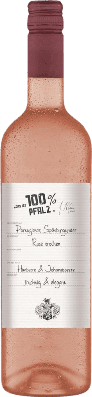 送料無料 | ロゼワイン Markgräfler Das ist 100 Q.b.A. Pfälz Pfälz ドイツ Pinot Black, Portugieser 75 cl