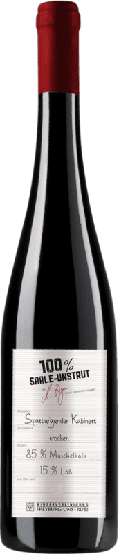 Бесплатная доставка | Красное вино Markgräfler Das ist 100 Kabinett Saale Unstrut Германия Pinot Black 75 cl