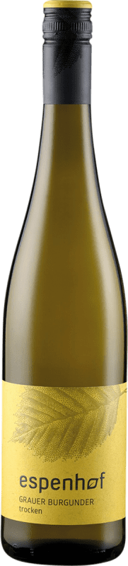 Envoi gratuit | Vin blanc Espenhof Sec Q.b.A. Rheinhessen Rheinhessen Allemagne Pinot Gris 75 cl