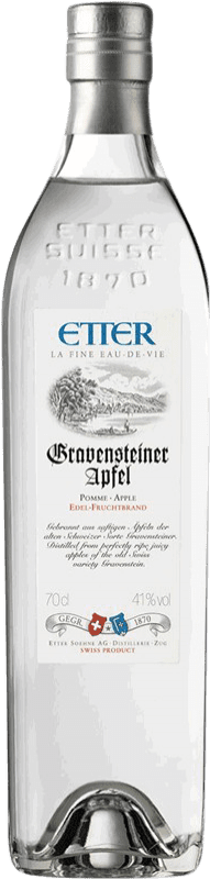 Envio grátis | Aguardente Orujo Etter Söehne Gravensteiner Apfel Schweizer Suíça 70 cl