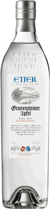 Envio grátis | Aguardente Orujo Etter Söehne Gravensteiner Apfel Schweizer Suíça Garrafa Terço 35 cl