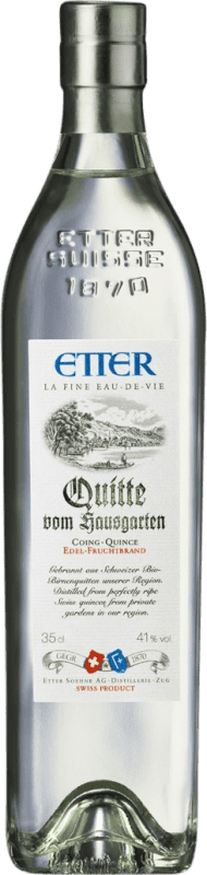 Envio grátis | Aguardente Orujo Etter Söehne Quitte Schweizer Birnenquitte Suíça Garrafa Terço 35 cl