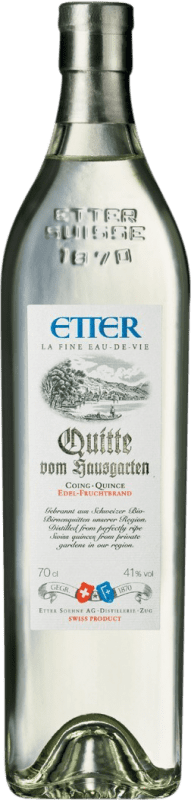 Envío gratis | Orujo Aguardiente Etter Söehne Hausgärten Suiza 70 cl Quitte — Membrillo