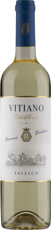 8,95 € Spedizione Gratuita | Vino Bianco Falesco Vitiano I.G.T. Umbria