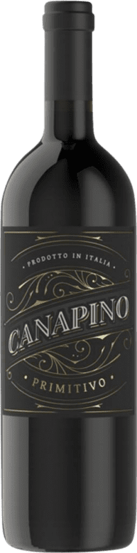 9,95 € Envío gratis | Vino tinto Famiglia Castellani Canapino I.G.T. Puglia
