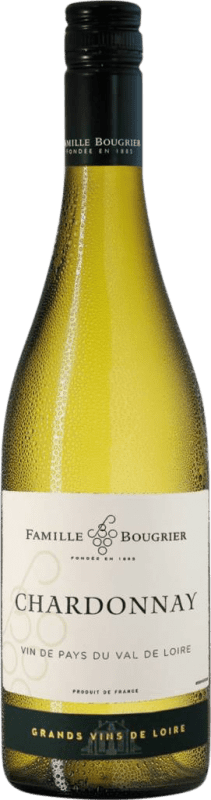 Envoi gratuit | Vin blanc Bougrier I.G.P. Val de Loire Loire France Chardonnay 75 cl