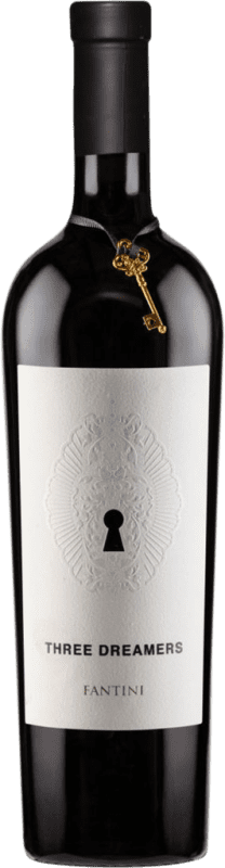 71,95 € Spedizione Gratuita | Vino rosso Fantini Three Dreamers Appassimento D.O.C. Montepulciano d'Abruzzo