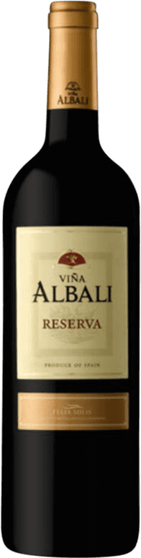 免费送货 | 红酒 Félix Solís Viña Albali 预订 D.O. Valdepeñas 卡斯蒂利亚 - 拉曼恰 西班牙 Tempranillo 75 cl