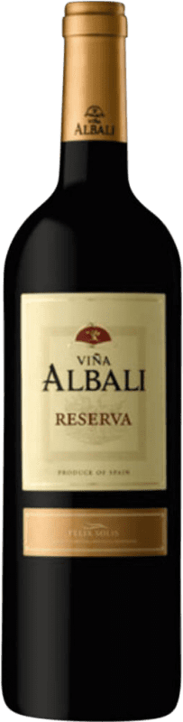 9,95 € Kostenloser Versand | Rotwein Félix Solís Viña Albali Reserve D.O. Valdepeñas
