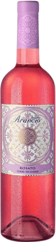 Kostenloser Versand | Rosé-Wein Feudo Arancio Rosato I.G.T. Terre Siciliane Sizilien Italien Nero d'Avola 75 cl