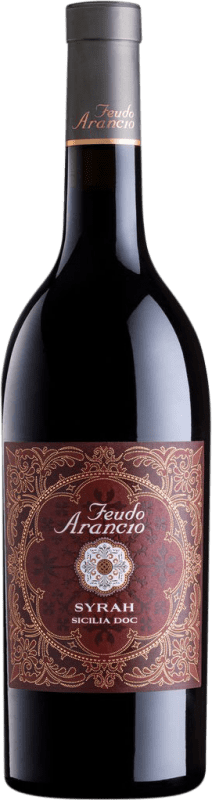 Spedizione Gratuita | Vino rosso Feudo Arancio D.O.C. Sicilia Sicilia Italia Syrah 75 cl