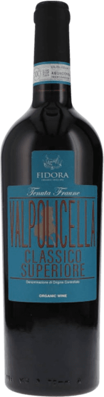 Бесплатная доставка | Красное вино Fidora Fraune Classico Superiore D.O.C. Valpolicella Ripasso Venecia Италия Corvina, Rondinella, Corvinone 75 cl