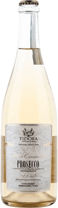12,95 € | White Sparkling Wine Fidora Civranetta Unfiltriert Frizzante — Semi-Sparkling D.O.C. Prosecco Venecia Italy Glera 75 cl