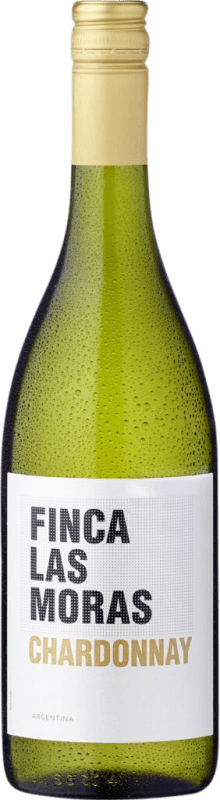 Envío gratis | Vino Blanco Finca Las Moras I.G. San Juan Argentina Chardonnay 75 cl