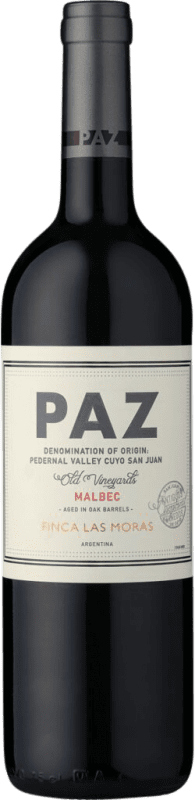 14,95 € | 红酒 Finca Las Moras Paz I.G. San Juan 阿根廷 Malbec 75 cl