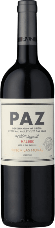 Бесплатная доставка | Красное вино Finca Las Moras Paz I.G. San Juan Аргентина Malbec — Мальбек 75 cl Бесплатная доставка | Красное вино Finca Las Moras Paz I.G. San Juan Аргентина Malbec — Мальбек 75 cl