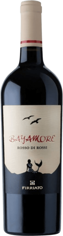 Бесплатная доставка | Красное вино Firriato Bayamore Rosso di Rossi D.O.C. Sicilia Сицилия Италия Merlot, Nebbiolo, Frappato 75 cl