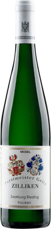 送料無料 | 白ワイン Forstmeister Geltz Zilliken Saarburger ドライ Q.b.A. Mosel Mosel ドイツ Riesling 75 cl