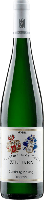 免费送货 | 白葡萄酒 Forstmeister Geltz Zilliken Saarburger Trocken — 干型 Q.b.A. Mosel Mosel 德国 Riesling — 雷司令 75 cl