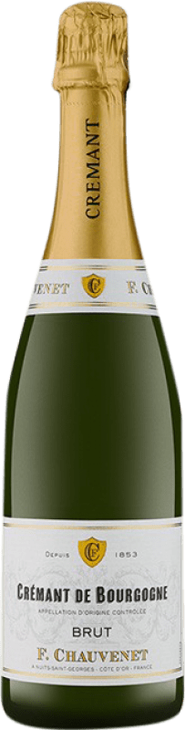 19,95 € | Белое игристое Francoise Chauvenet брют A.O.C. Crémant de Bourgogne Бургундия Франция Pinot Black, Chardonnay 75 cl