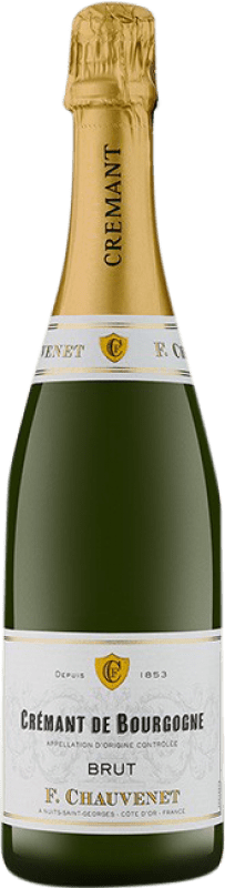 19,95 € | Weißer Sekt Francoise Chauvenet Brut — Herb A.O.C. Crémant de Bourgogne Burgund Frankreich Pinot Noir — Spätburgunder, Chardonnay 75 cl