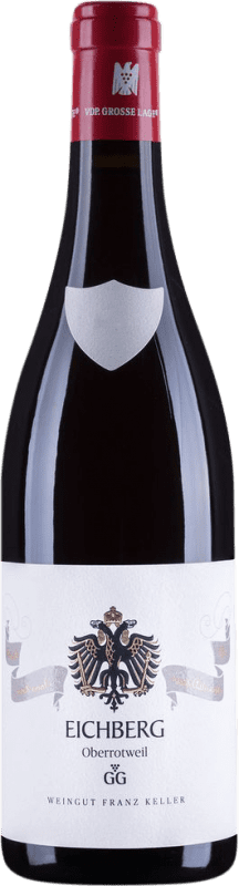 Free Shipping | Red wine Franz Keller Eichberg Dry V.D.P. Grosses Gewächs GG Baden Germany Pinot Black 75 cl