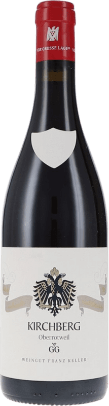 Free Shipping | Red wine Franz Keller Kirchberg Oberrotweil V.D.P. Grosses Gewächs GG Baden Germany Pinot Black 75 cl