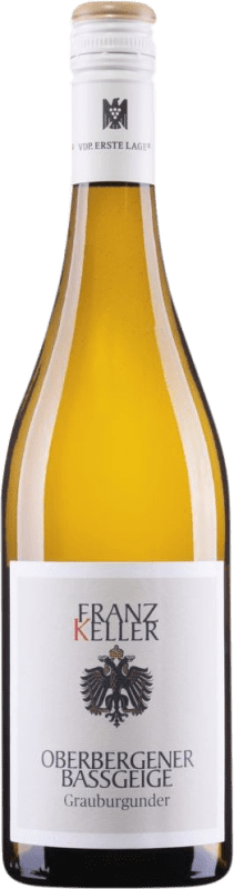 Envoi gratuit | Vin blanc Franz Keller Oberbergener Bassgeige Sec V.D.P. Erste Lage Baden Allemagne Pinot Gris 75 cl