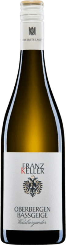 Envoi gratuit | Vin blanc Franz Keller Oberbergener Bassgeige Sec V.D.P. Erste Lage Baden Allemagne Pinot Blanc 75 cl