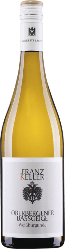 Бесплатная доставка | Белое вино Franz Keller Schwarzer Adler Bassgeige Trocken — Сухое Normandía Германия Pinot Blanc — Пино Блан 75 cl