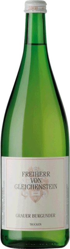 Envio grátis | Vinho Branco Freiherr von Gleichenstein Trocken — Seco I.G. Baden Baden Alemanha Pinot Cinzento 1 L