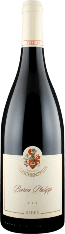 Бесплатная доставка | Красное вино Freiherr von Gleichenstein Oberrotweiler Eichberg Baron Philipp сухой I.G. Baden Baden Германия Pinot Black 75 cl