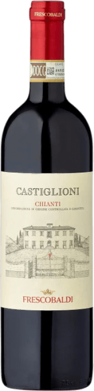 10,95 € Kostenloser Versand | Rotwein Marchesi de' Frescobaldi Castiglioni D.O.C.G. Chianti Halbflasche 37 cl