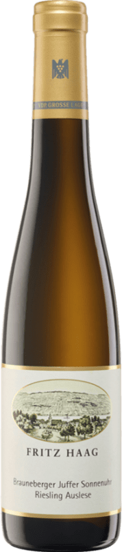 67,95 € Free Shipping | White Wine Fritz Haag Brauneberger Gold Edition, Auslese — Selected Harvest, Juffer-Sonnenuhr Q.b.A. Mosel Half Bottle 37 cl