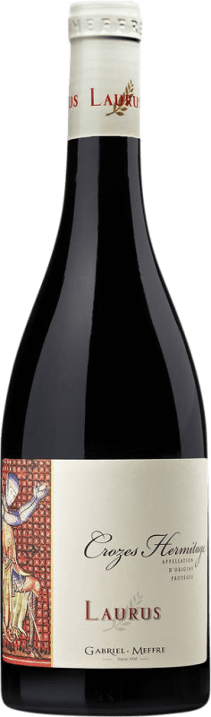 Free Shipping | Red wine Gabriel Meffre Laurus A.O.C. Crozes-Hermitage France Syrah 75 cl