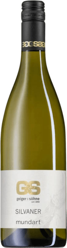 送料無料 | 白ワイン Geiger & Söhne Mundart Kabinett ドライ Franken ドイツ Sylvaner 75 cl