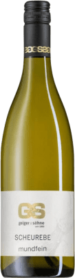 Geiger & Söhne Mundfein Kabinett Scheurebe Полусухое Полусладкое 75 cl