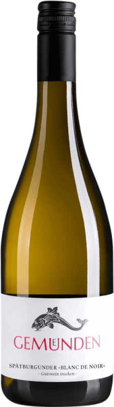 送料無料 | 白ワイン Gemünden Blanc de Noir V.D.P. Gutswein Nahe ドイツ Pinot Black 75 cl