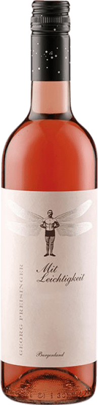 Envío gratis | Vino Rosado Georg und Katharina Preisinger Mit Leichtigkeit Rosé — Rosado I.G. Burgenland Burgenland Austria Pinot Negro, Blaufränkisch, Zweigelt 75 cl